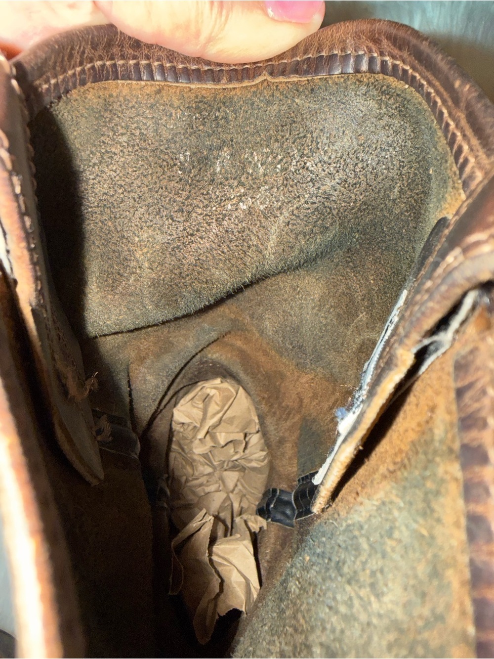 Rare Frye Brown Leather Harness 12 Boots Western Motorcycle Women Size 9 - Picture 5 of 14